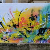 STREET ART MAIRIE DU 3ème ARRDT AVEC KATRE NEBAY ET MARKO (94)